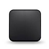 IP20 Вимикач зовнішній одноклавішний чорний графіт VIDEX BINERA, фото 2