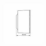 IP20 Розетка зовнішня одинарна із заземленням чорний графіт VIDEX BINERA, фото 5