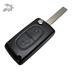 Заготовка ключа корпус C6 Citroen ce0523 hu83