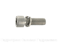 Болт с пружинной шайбой для полных и разъемных фланцев, Нержавеющая сталь