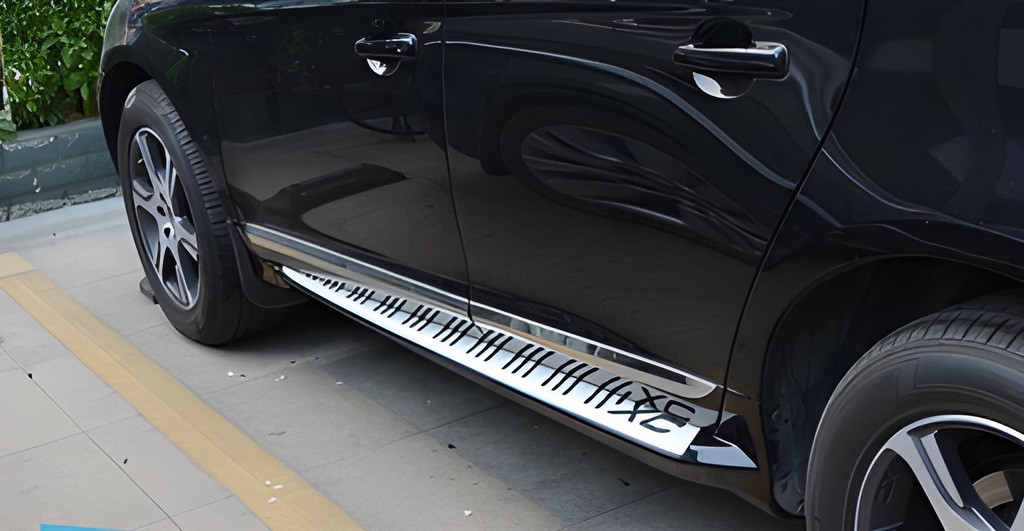 Бокові пороги Оригінал (2014-2017) для Volvo XC60 рр, фото 1