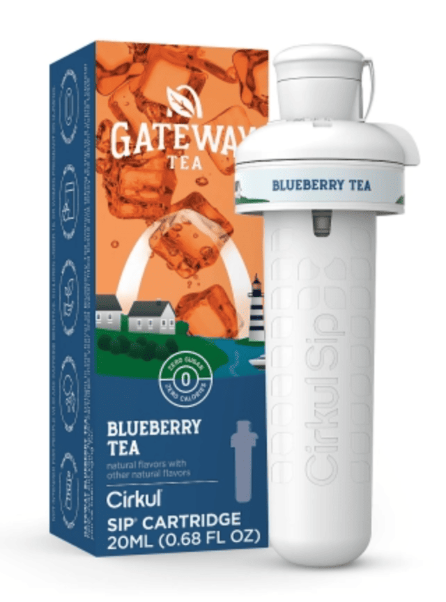 Картридж для напоїв Cirkul Gateway Flavor Cartridge Blueberry Tea 1шт, фото 1