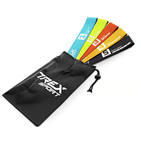 Набір гумок для фітнесу Trex Sport TX-033PRB 5 рівнів опору для тренувань удома та в поїздках, фото 3