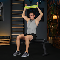 Набір гумок для фітнесу Trex Sport TX-033PRB 5 рівнів опору для тренувань удома та в поїздках, фото 9