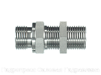 Прямой переборочный адаптер - BSP - цилиндрическая - внешняя резьба, Нержавеющая сталь