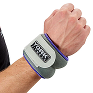 Обважнювачі York Fitness Soft для рук і ніг 2х0,5 кг сірий, фото 6