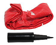 Фітбол York Fitness 55 см червоний + насос, фото 3