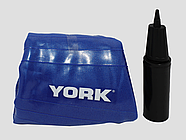 Фітбол York Fitness 65 см синій + насос, фото 2