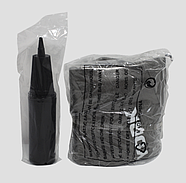 Фітбол York Fitness 75 см сірий + насос, фото 3