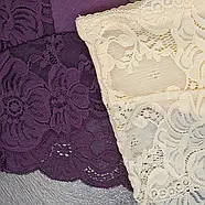 Жіночі бавовняні труси сліп з мереживом середня посадка Biweier (великі розміри) XL, фото 3