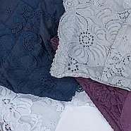 Жіночі бавовняні труси сліп з мереживом середня посадка Biweier (великі розміри) XL, фото 4