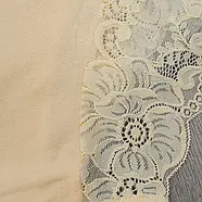 Жіночі бавовняні труси сліп з мереживом середня посадка Biweier (великі розміри) XL, фото 6