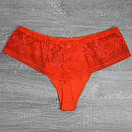 Жіночі труси стрінги з декоративним мереживом Lavolle M, фото 4
