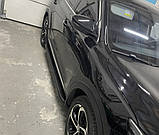 Бокові пороги Bosphore Black (2 шт., Алюміній) для MG HS 2018- рр, фото 2