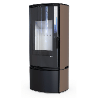 Піч сталева Defro Home 9 кВт Опалювальна піч на дровах ORBIS сталеві печі для опалення будинку