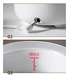 💙Зволожувач повітря Гриб з ефектом дощу Нічник з підсвіткою RGB Аромадіфузор Cloud Rain Humidifier N02-63, фото 8