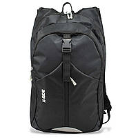 Рюкзак Semi Line 25 Black 600D городской высокий анатомическая спинка поясной ремень