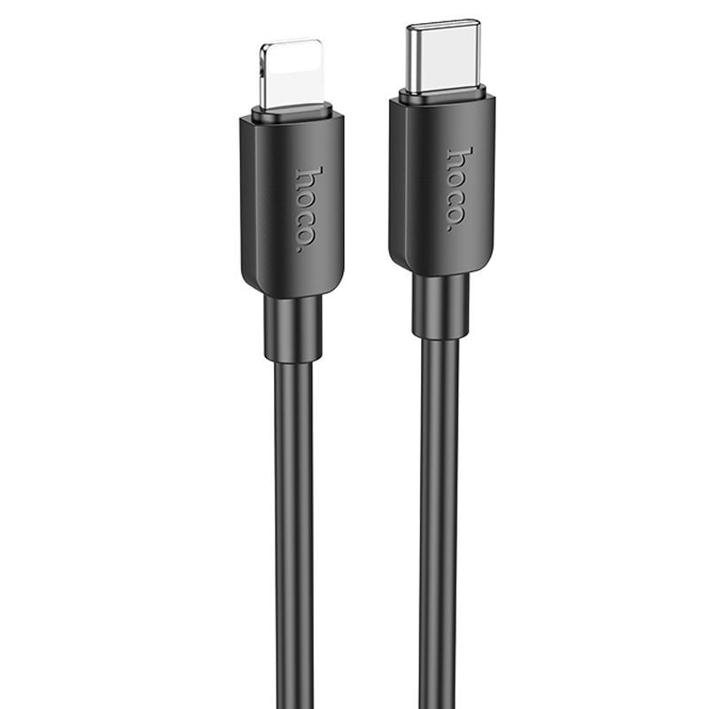 Дата кабель Hoco X96 Hyper Type-C to Lightning 20W (1m) Black " PTR", фото 1