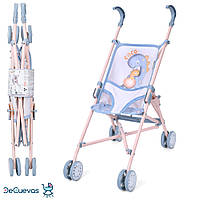 Коляска для ляльок DeCuevas Динозавр прогулянкова 90080