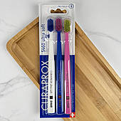 Набір зубних щіток Curaprox Ultra Soft CS 5460 (біла, синя, рожева), 3 шт