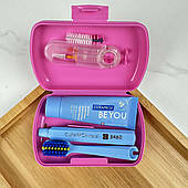 Curaprox дорожній набір для брекетів Travel Set Ortho Pink