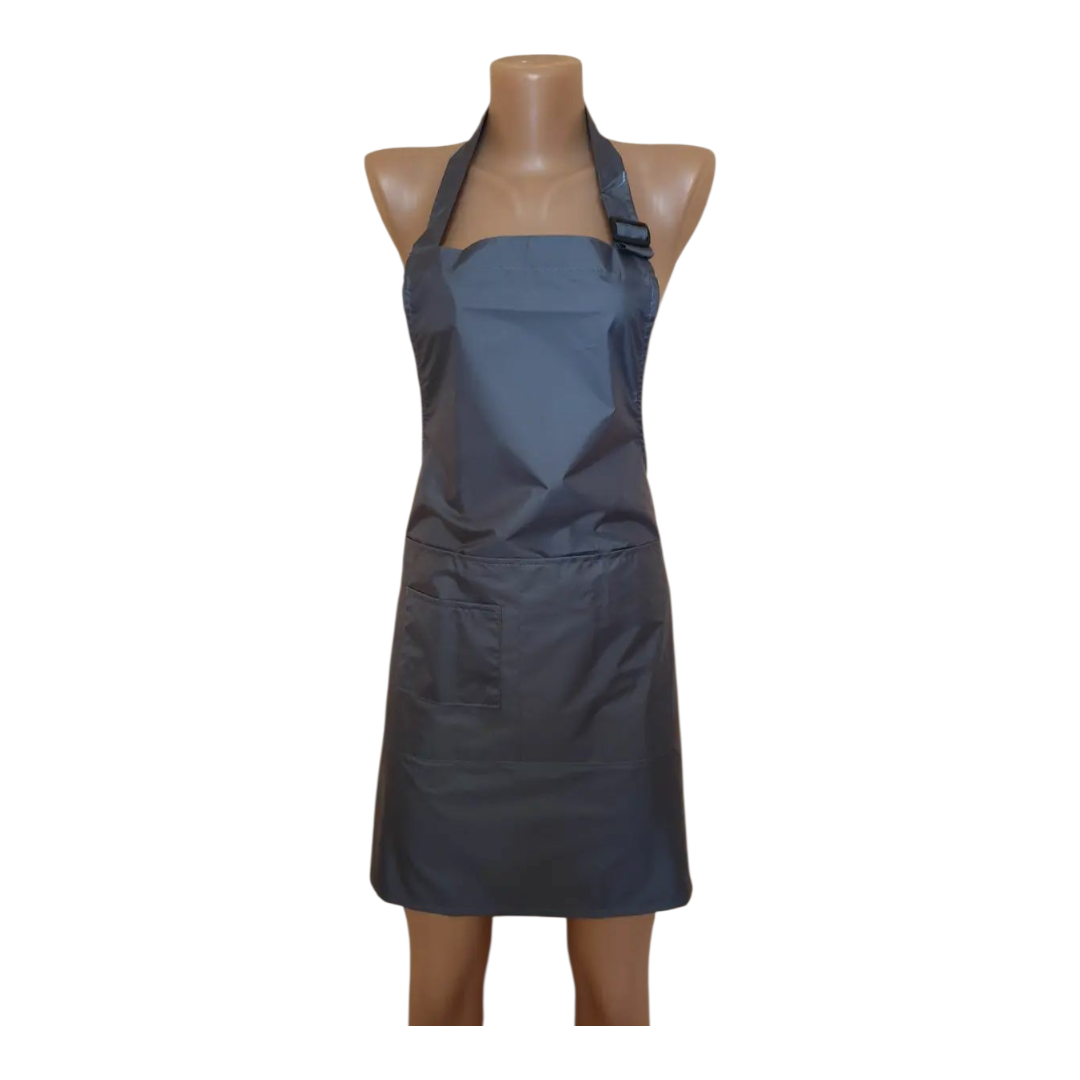 Фартух професійний PROFLINE CLASSIC 60х75 см сірий для перукаря та майстра манікюру (Плащівка). Арт КСФ6075, фото 1