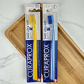 Зубні щітки Curaprox Ultra Soft CS 5460 (блакитна та жовта), 2 шт картонна упаковка