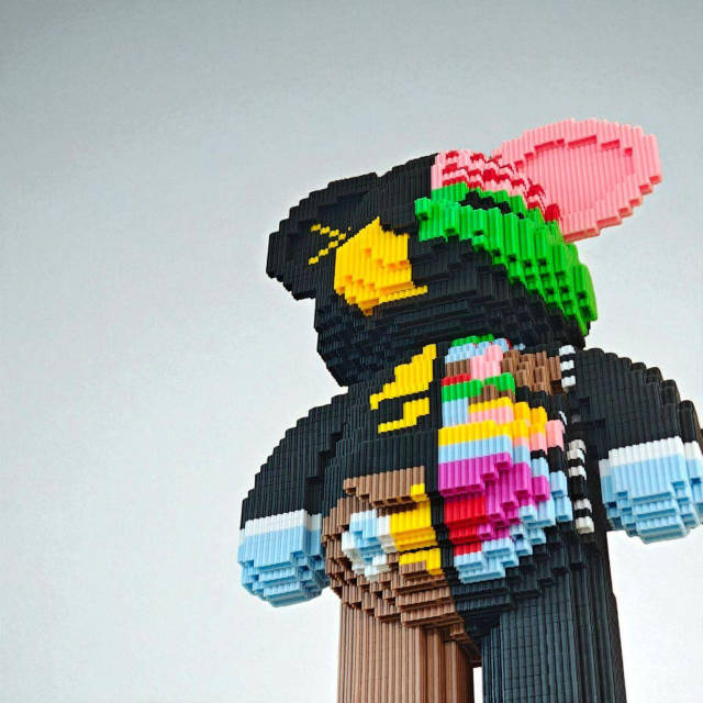 Купить 3D конструктор Конструктор Magic Blocks Bearbrick 50 см