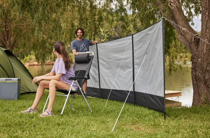 Тент, екран для захисту від вітру та сторонніх очей Rocktrail сірий 5х1.4 м, фото 1