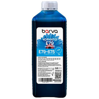 Чорнило Barva Epson E79 1л, Pigm.Cyan (E79-675) n