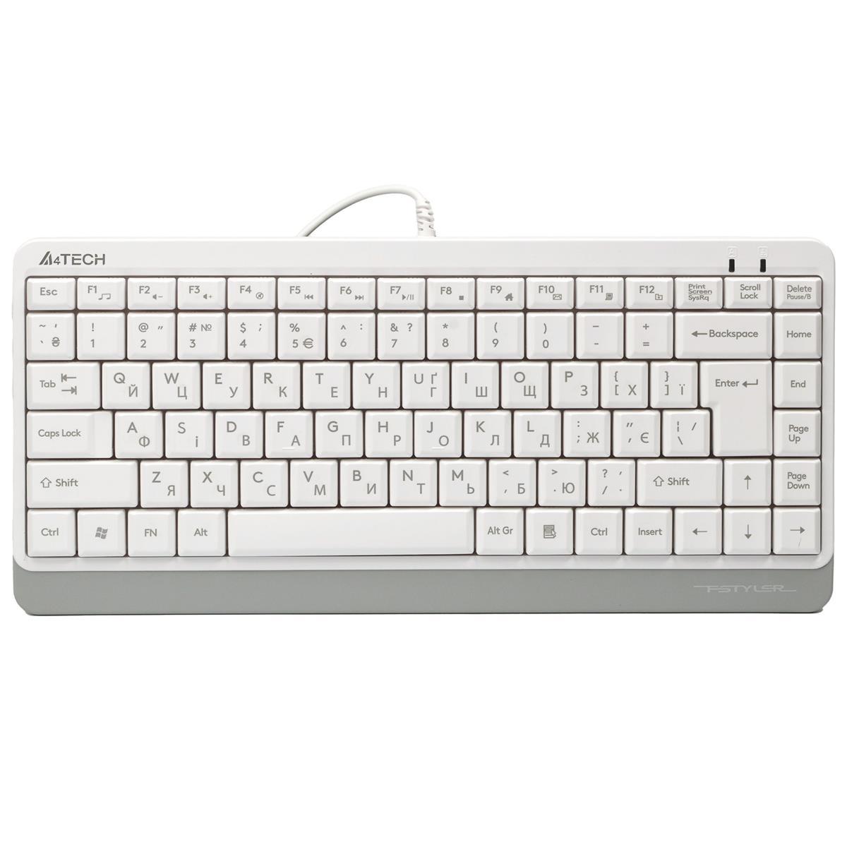 Клавіатура A4Tech FK11 White, фото 1