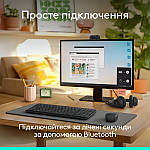 Клавiатура бездротова Logitech K250 Graphite (920-013822), фото 9