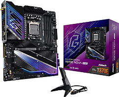 Материнська плата ASRock X870E Nova WiFi Socket AM5
