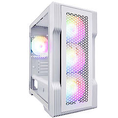 Корпус 1stPlayer T3-WH-4F1-W White без БЖ