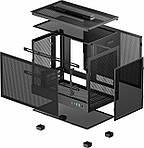 Корпус DeepCool CH160 Mesh Black (R-CH160-BKNMI0-G-1) без БЖ, фото 3