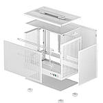 Корпус DeepCool CH160 Mesh White (R-CH160-WHNMI0-G-1) без БЖ, фото 4