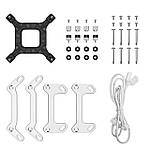 Система водяного охолодження DeepCool LQ240 White (R-LQ240-WHDSMC-G-1), фото 3