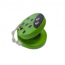 Кастаньєта дитяча дерев'яна 1 шт (колір випадковий)