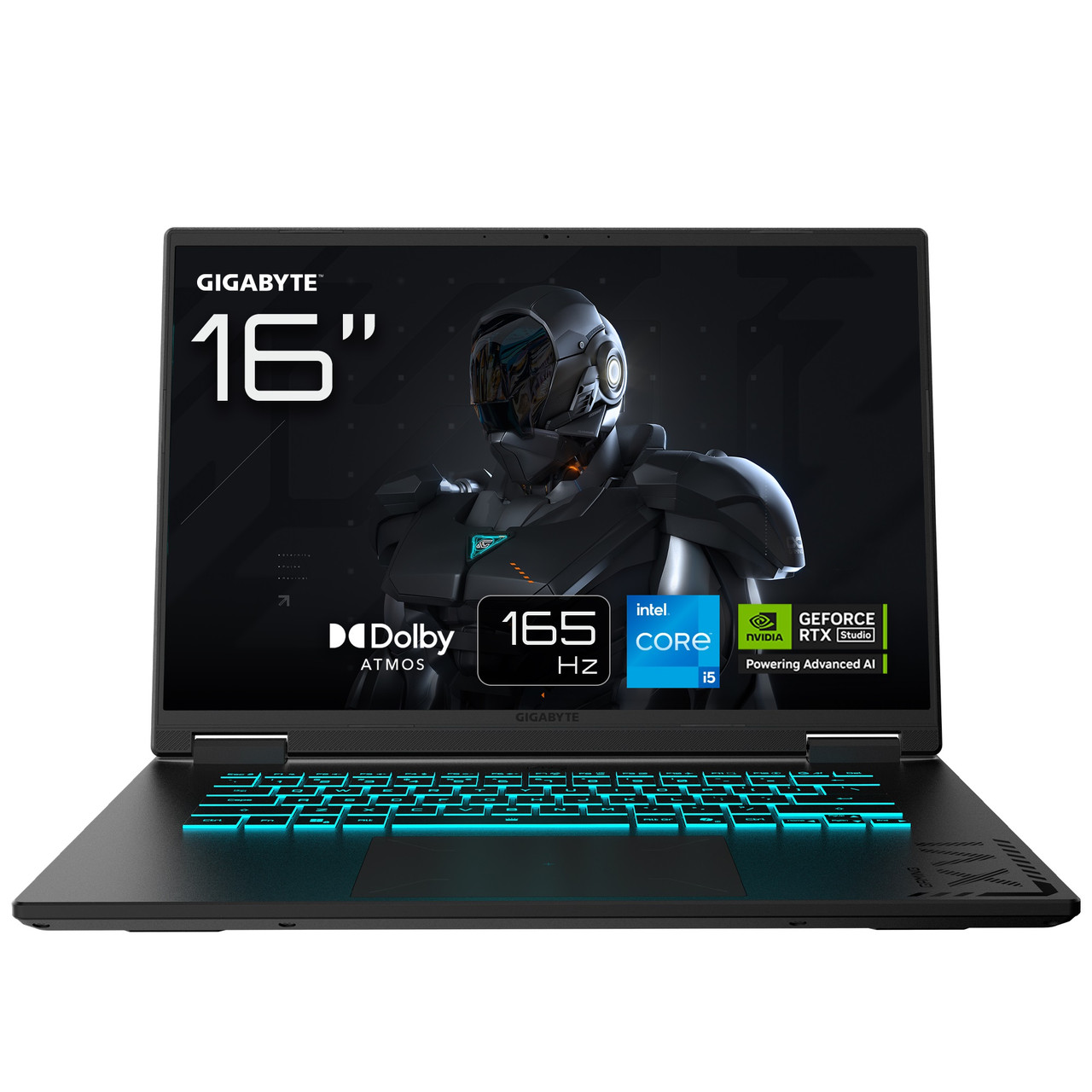 Ноутбук Gigabyte Gaming A16 (CTHH3UA893SD) Black Steel, фото 1