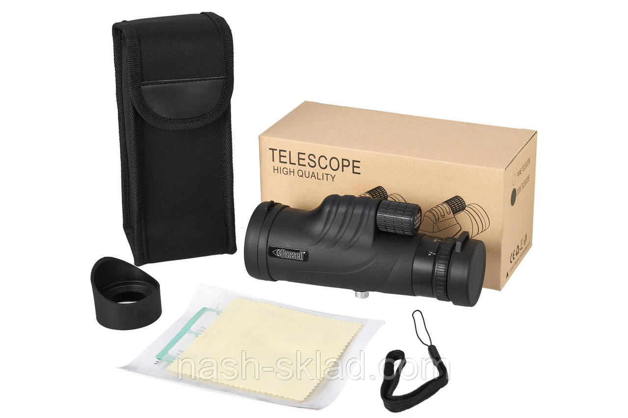 Монокуляр 7-21x42 Bassell, компактний, легкий та надійний