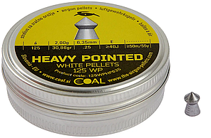 Кулі Coal Heavy Pointed 6.35мм, 2г, 125шт JGR