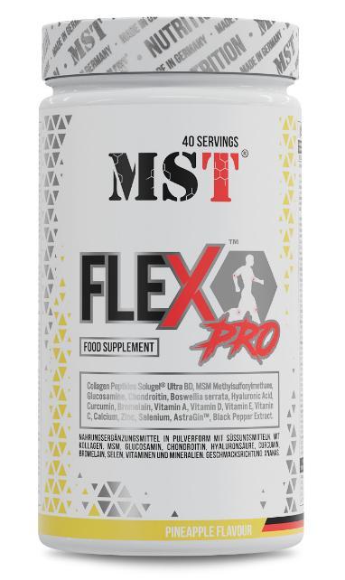 Для суглобів і зв’язок з колагеном MST Nutrition FLEX Pro 600 грам НОВА ПОСИЛЕНА ФОРМУЛА Смак:Ананас, фото 1