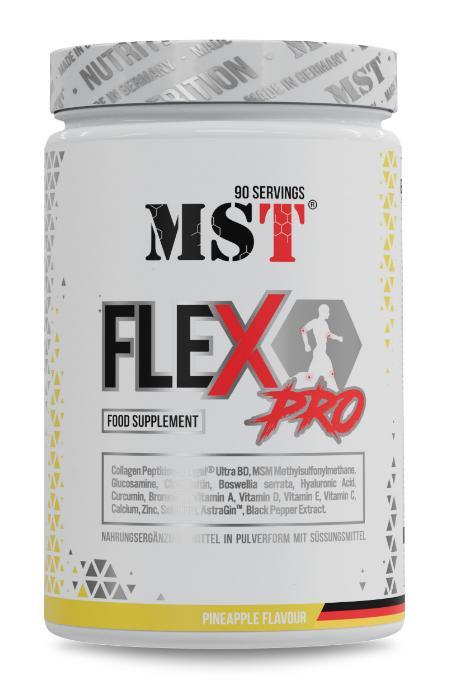 Для суглобів і зв’язок з колагеном MST Nutrition FLEX Pro 1350 грам НОВА ПОСИЛЕНА ФОРМУЛА Смак: Ананас, фото 1