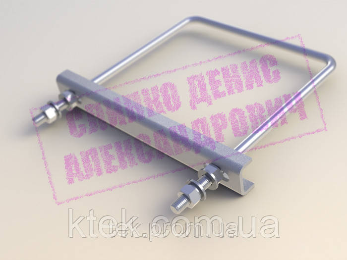 Кронштейн КМ1, КМ6, Скоба КМ3. КМ4, КМ5 для ЛЕП, фото 1