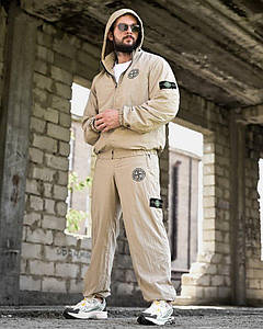 Спортивний костюм Stone Island submariner беж ВТ7645