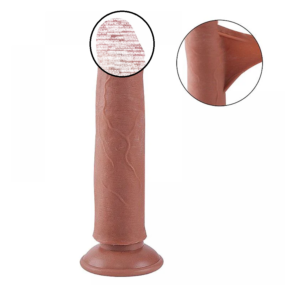 Фалоімітатор на присосці Mr. Switch 6.7" Real Skin Супер шоп