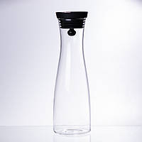 Скляний графін із кришкою 1.5 (л) для води, соку, лимонаду HP-19-44