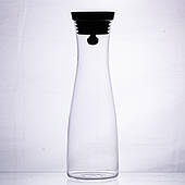 Скляний графин з кришкою 1 л для води, соку, лимонаду HP-19-42