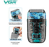 Машинка для стрижки волос 3 в 1 VGR чорний, фото 4