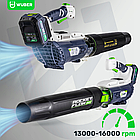 Повітродувка акумуляторна 20В 4А·год Wuber (Польща), фото 5